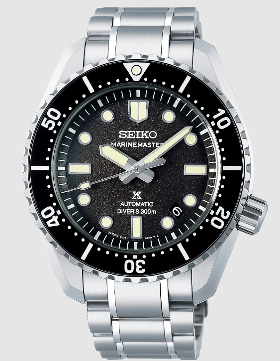 Seiko Prospex Marinemaster 1968 Diver’s Reinterpretation 300m In High Contrast Black SLA079J1 Replica Watch